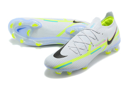 Nike Shock Wave Series Nike Low-top Phantom Gt2 Waterproof Recharge Full Knitted Fg Football Shoes