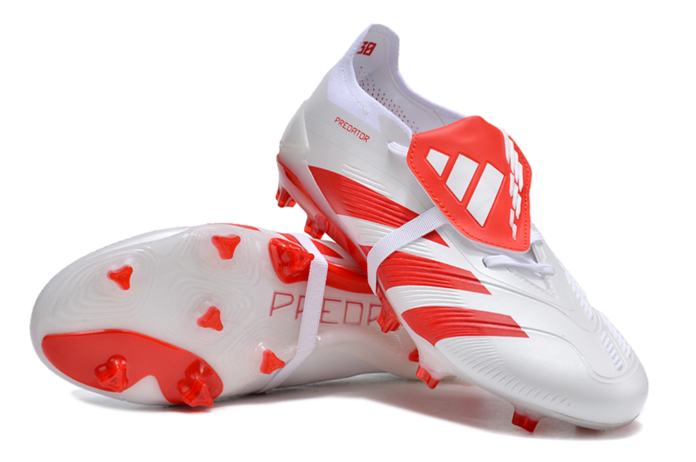 Adidas Predator Elite Lace-up High-top Fg Football Shoes