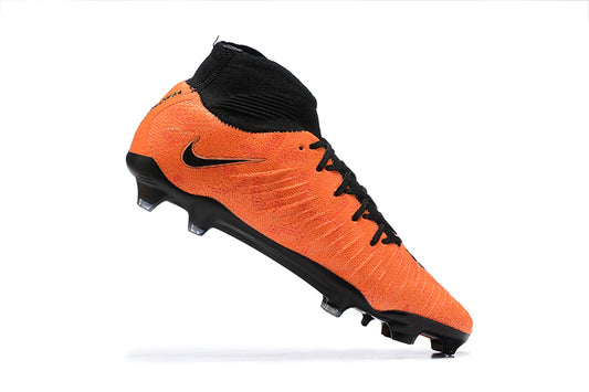 Nike high-top waterproof full knitted moon FG football shoes