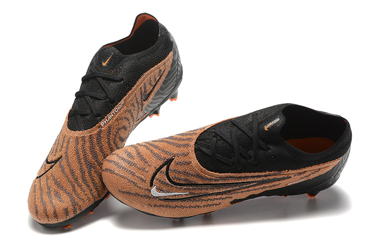 Nike Phantom Gx Low-top Double-layer Waterproof Fish Silk Full Knitted Fg Football Shoes