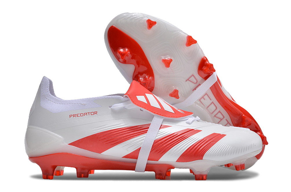 Adidas Predator Elite Lace-up High-top Fg Football Shoes