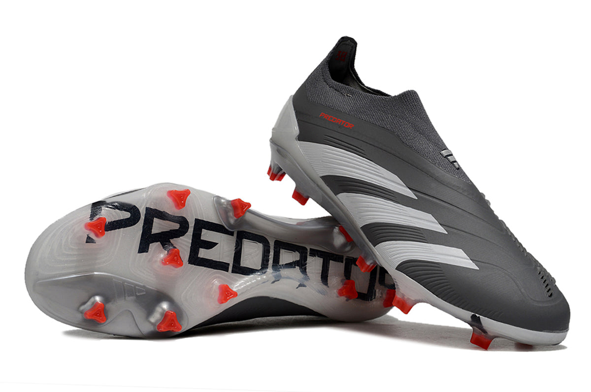 Adidas Predator Elite Fully Knitted Lace-up High-Top FG Football Shoes