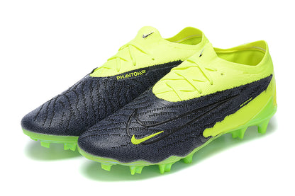 Nike Phantom Gx Low-top Double-layer Waterproof Fish Silk Full Knitted Fg Football Shoes