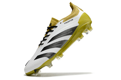 Adidas Predator Elite Fully Knitted Lace-Up High-Top FG Football Shoes