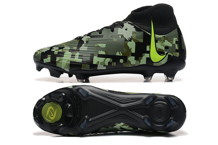 Nike High-top Waterproof Full Knitted Moon Fg Football Shoes