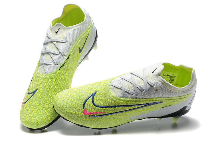 Nike Phantom Gx Low-top Double-layer Waterproof Fish Silk Full Knitted Fg Football Shoes