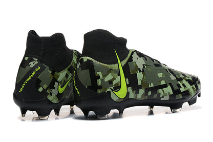 Nike High-top Waterproof Full Knitted Moon Fg Football Shoes