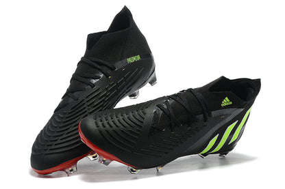 Adidas Predator 22nd Generation Knitted High Top With Laces Fg Spikes Football Shoes