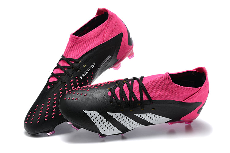 Adidas Predator Elite Fully Knitted Lace-Up High-Top FG Football Shoes