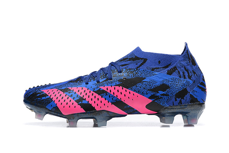 Adidas Predator Elite Fully Knitted Lace-Up High-Top FG Football Shoes