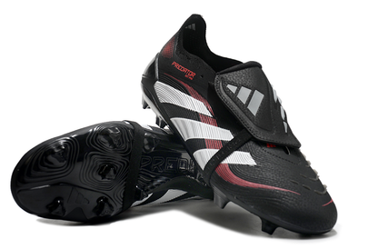 Adidas Predator 25th Generation Fully Knitted With Laces FG Football Shoes Black^ White