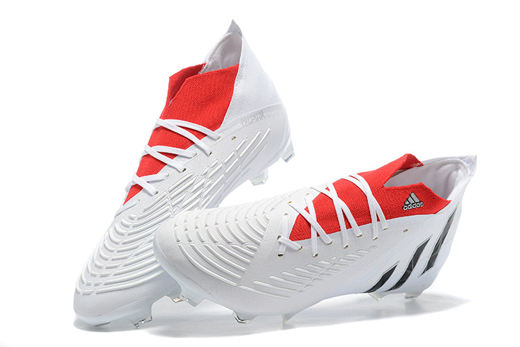 Adidas Predator 22nd Generation Knitted High Top With Laces Fg Spikes Football Shoes