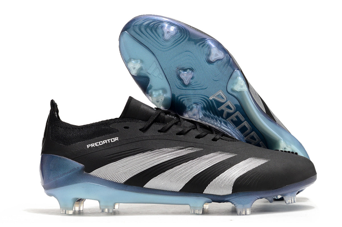 Adidas Predator Elite Fully Knitted Lace-Up High-Top FG Football Shoes