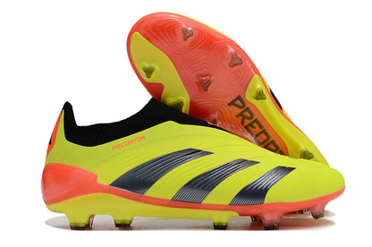 Adidas Predator Elite Fully Knitted Lace-up High-Top FG Football Shoes