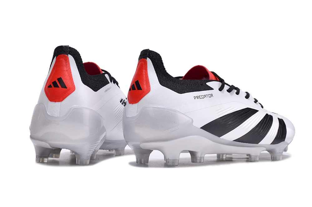 Adidas Predator Elite Knitted Lace-Up High-Top FG Football Shoes