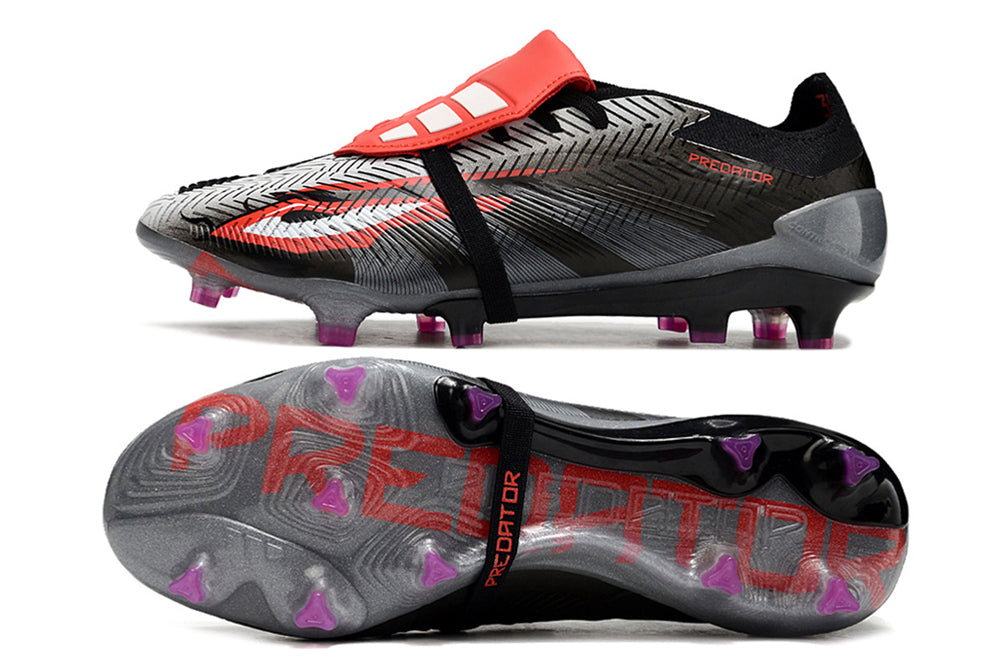 Adidas Predator 24 Fully Knitted High-top Fg Football Shoes