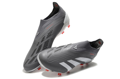 Adidas Predator Elite Fully Knitted Lace-up High-Top FG Football Shoes