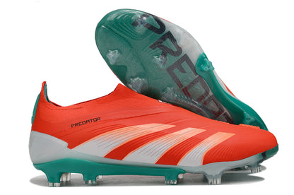 Adidas Predator Elite Fully Knitted Lace-up High-Top FG Football Shoes