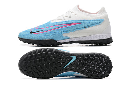 Nike Phantom Gx Low-top Jade Double-layer Waterproof Fish Silk Full Knitted Md Grass Spike Football Shoes