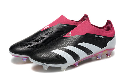 Adidas Predator 24 knitted laceless high-top FG football shoes