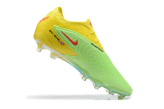 Nike Phantom Gx Low-top Double-layer Waterproof Fish Silk Full Knitted Fg Football Shoes