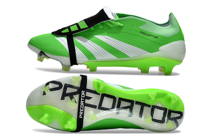 Adidas Predator 24 Fully Knitted Laceless High-top Fg Football Shoes