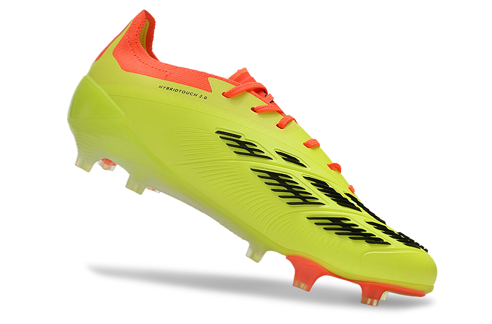 Adidas Predator Elite Knitted Lace-Up High-Top FG Football Shoes