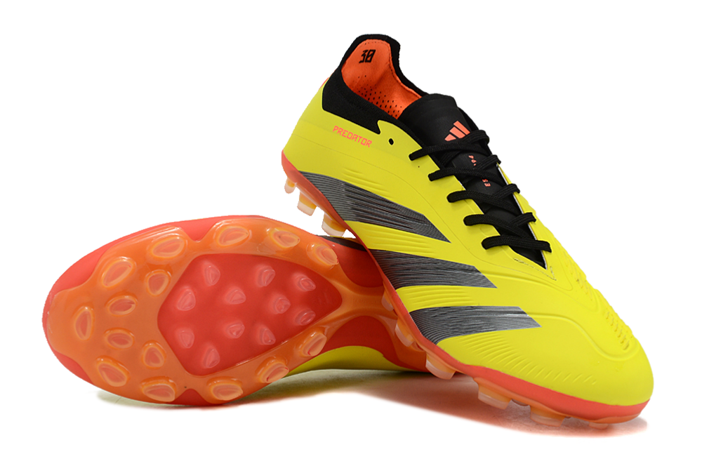 Adidas Predator Elite Knitted Lace-up High-top FG Football Shoes