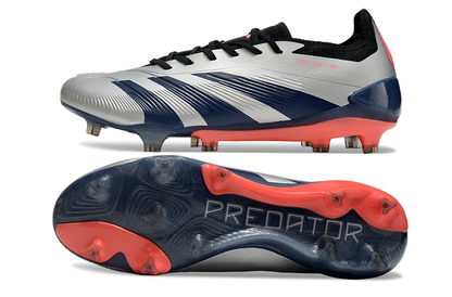 Adidas Predator 24 Fully Knitted Laceless High-top FG Football Shoes