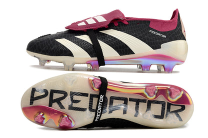 Adidas Predator Elite Fully Knitted Lace-up High-top Fg Football Shoes