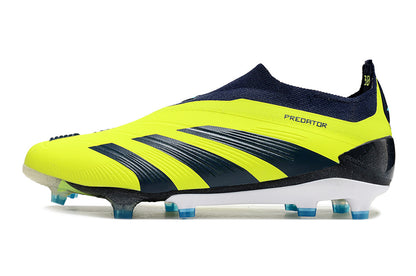 Adidas Predator Elite Fully Knitted Lace-up High-Top FG Football Shoes