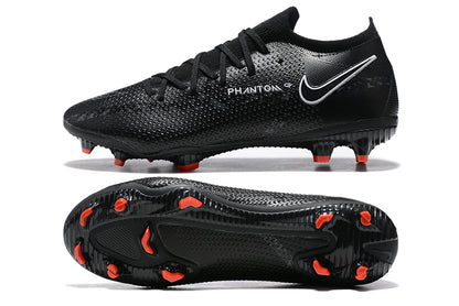 Nike Shock Wave series Nike low-top Phantom GT2 waterproof Recharge full knitted FG football shoes