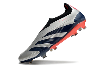 Adidas Predator 24 Fully Knitted Laceless High-Top FG Football Shoes