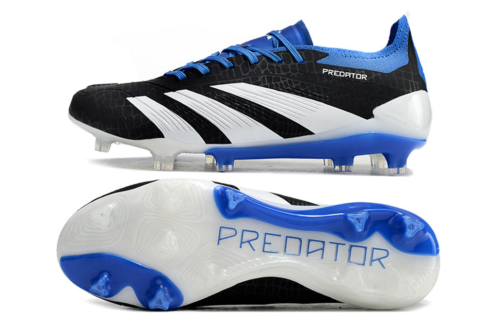 Adidas Predator Elite Fully Knitted Lace-Up High-Top FG Football Shoes