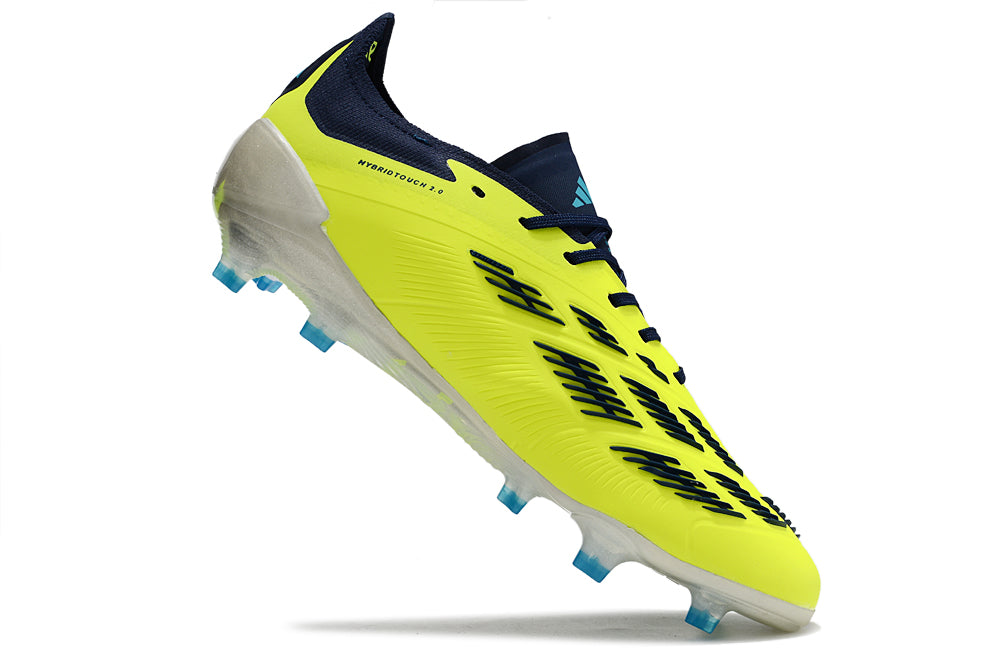 Adidas Predator Elite Fully Knitted Lace-Up High-Top FG Football Shoes