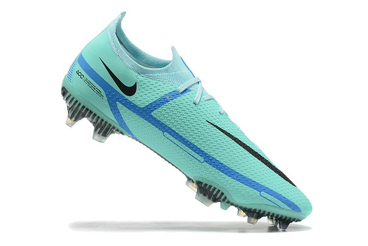 Nike Shock Wave series Nike low-top Phantom GT2 waterproof Recharge full knitted FG football shoes