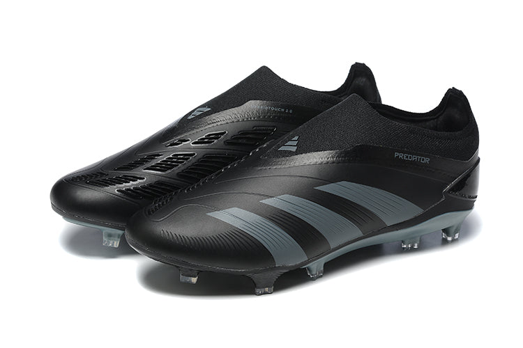 Adidas Predator 24 Knitted Laceless High-top Fg Football Shoes