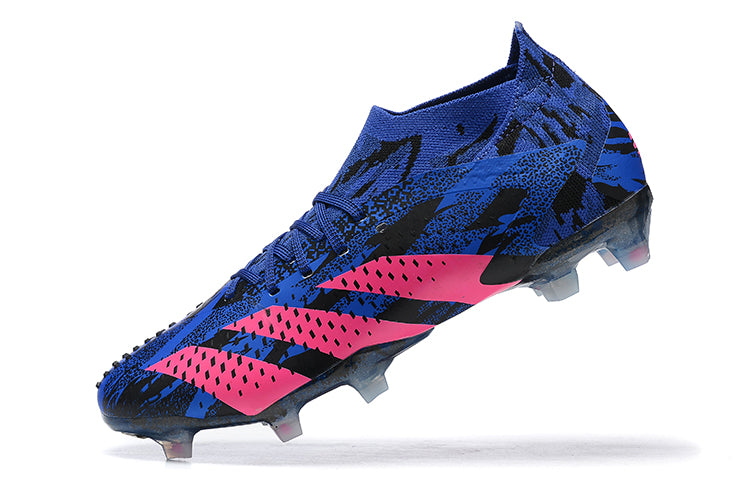 Adidas Predator Elite Fully Knitted Lace-Up High-Top FG Football Shoes