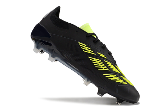 Adidas Predator Elite Fully Knitted Lace-Up High-Top FG Football Shoes