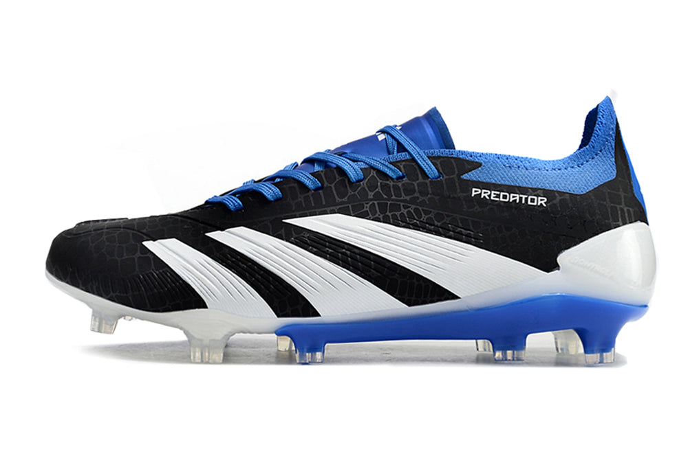 Adidas Predator Elite Fully Knitted Lace-Up High-Top FG Football Shoes