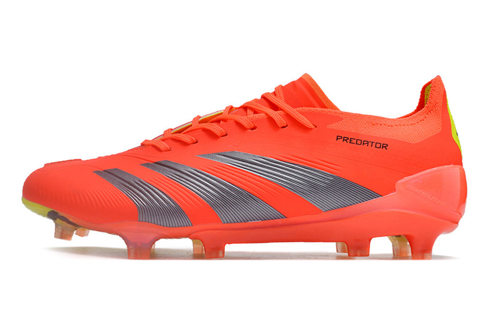 Adidas Predator Elite Fully Knitted Lace-Up High-Top FG Football Shoes