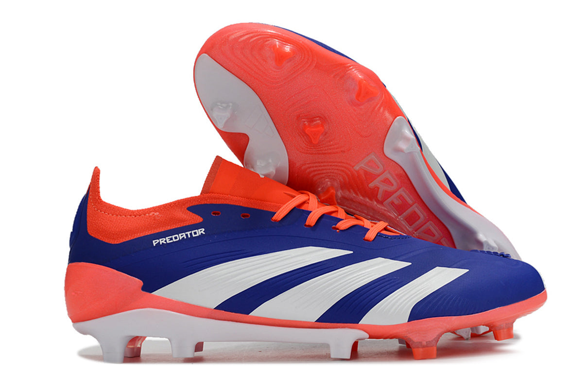 Adidas Predator Elite Fully Knitted Lace-Up High-Top FG Football Shoes