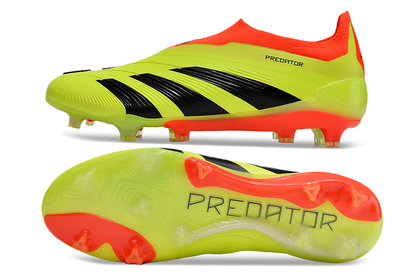 Adidas Predator Elite Knitted Lace-Up High-Top FG Football Shoes