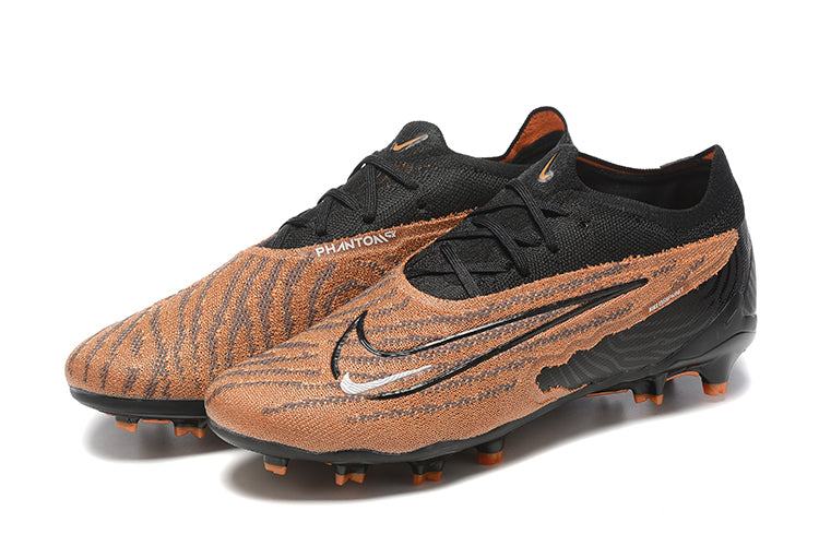 Nike Phantom Gx Low-top Double-layer Waterproof Fish Silk Full Knitted Fg Football Shoes