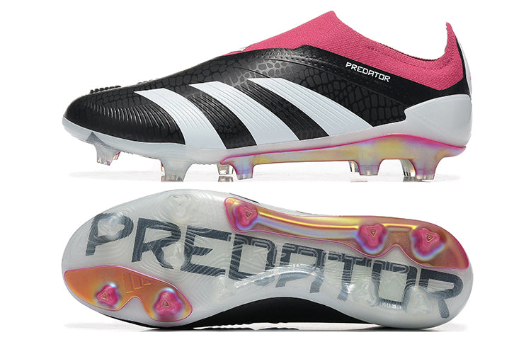 Adidas Predator 24 knitted laceless high-top FG football shoes