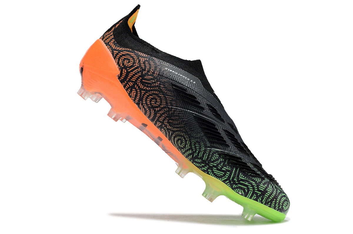 Adidas Predator Elite Fully Knitted Lace-up High-Top FG Football Shoes