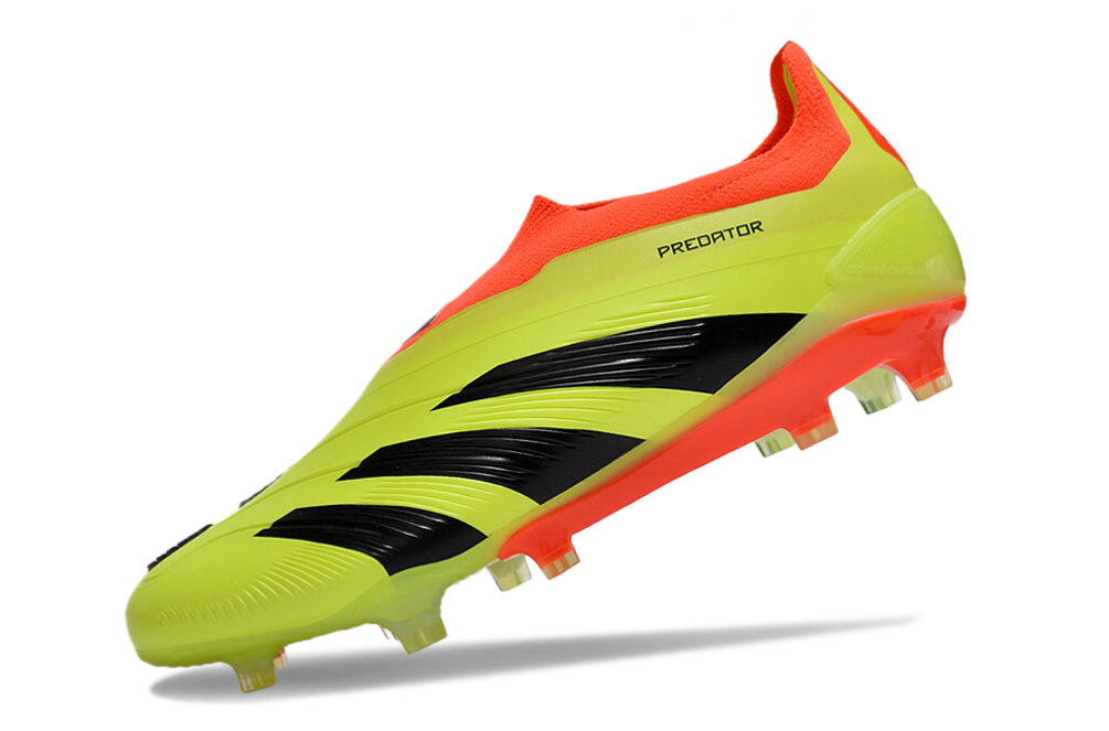 Adidas Predator Elite Knitted Lace-Up High-Top FG Football Shoes