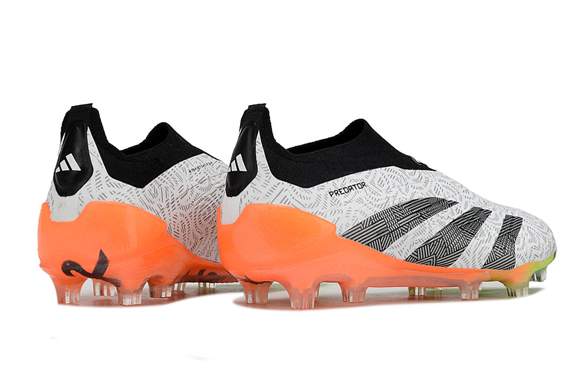 Adidas Predator Elite Fully Knitted Lace-up High-Top FG Football Shoes