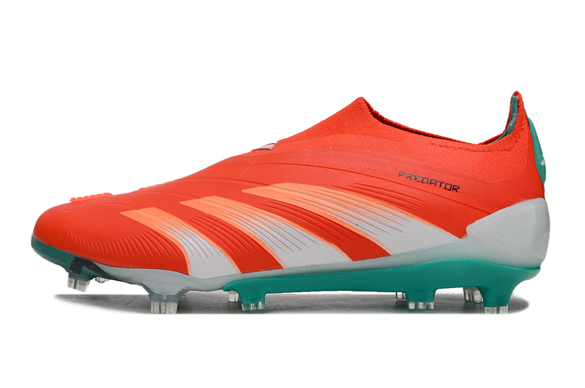 Adidas Predator Elite Fully Knitted Lace-up High-Top FG Football Shoes