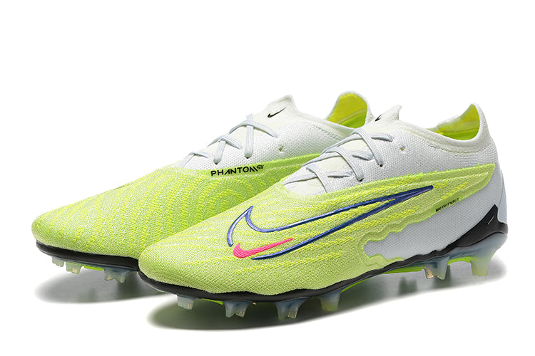 Nike Phantom Gx Low-top Double-layer Waterproof Fish Silk Full Knitted Fg Football Shoes